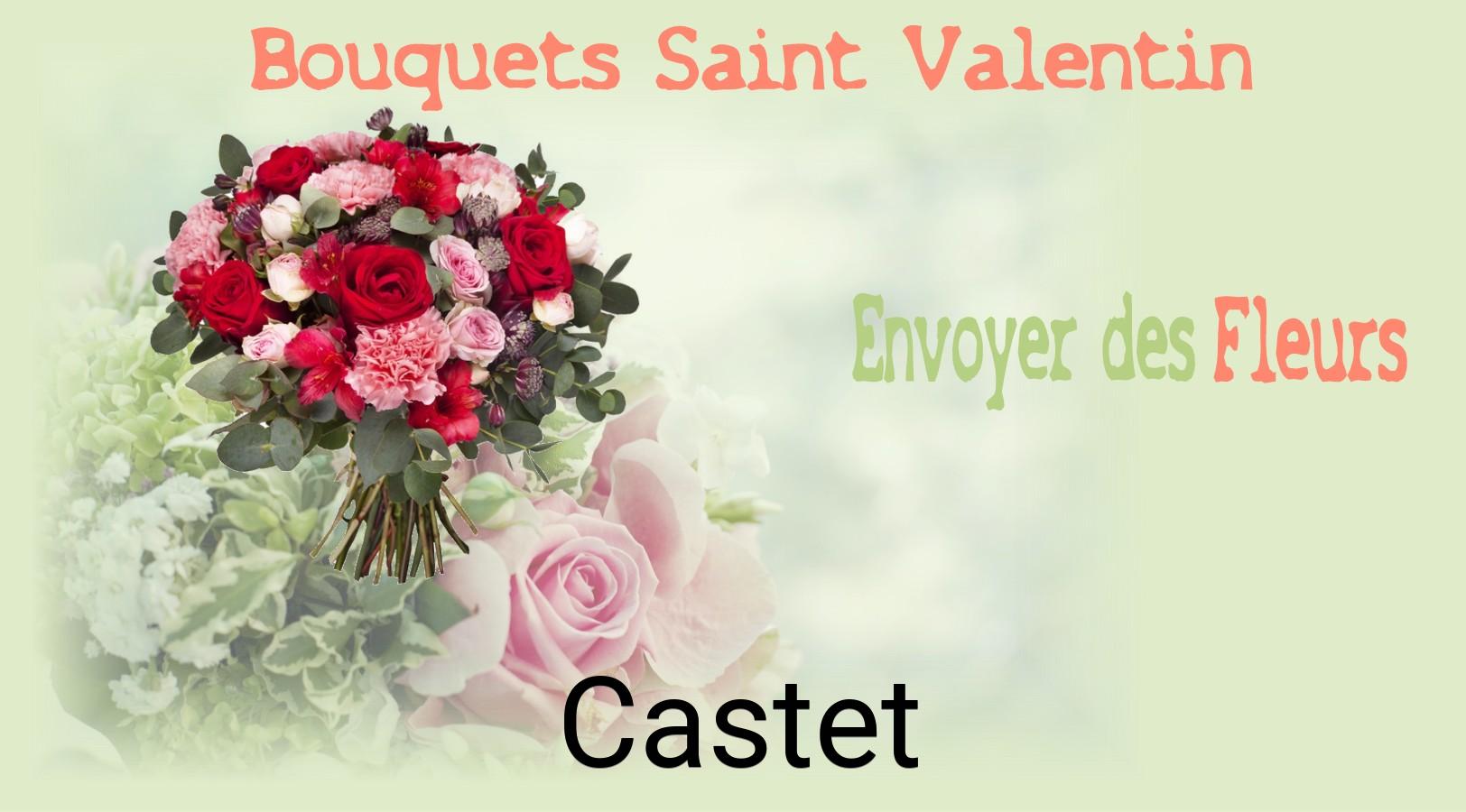 Roses de Saint-Valentin livrées à Castet